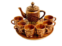 Floral Design Traditional Small Tea Set Sets