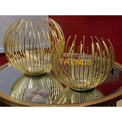 Golden Globe Large Candle Stand Stands