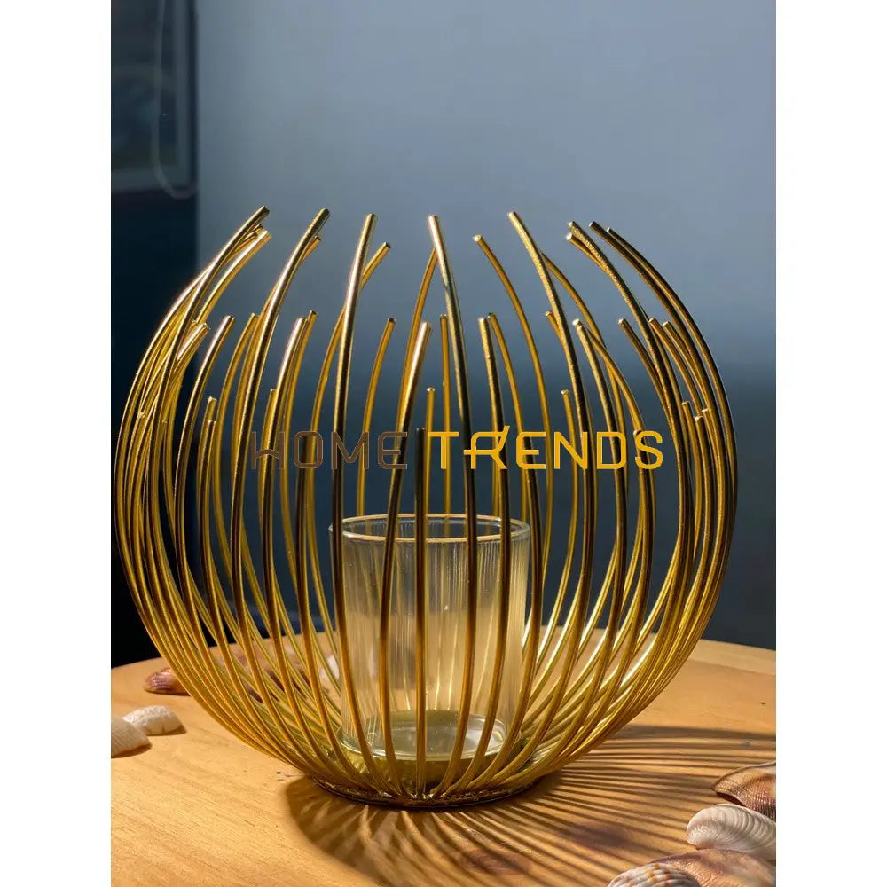Golden Globe Large Candle Stand Stands