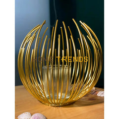 Golden Globe Large Candle Stand Stands