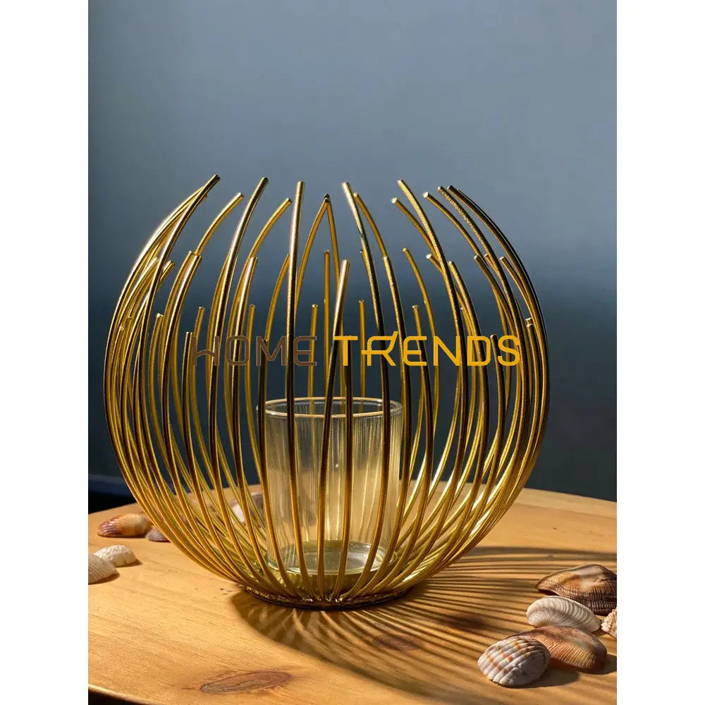 Golden Globe Small Candle Stand Stands