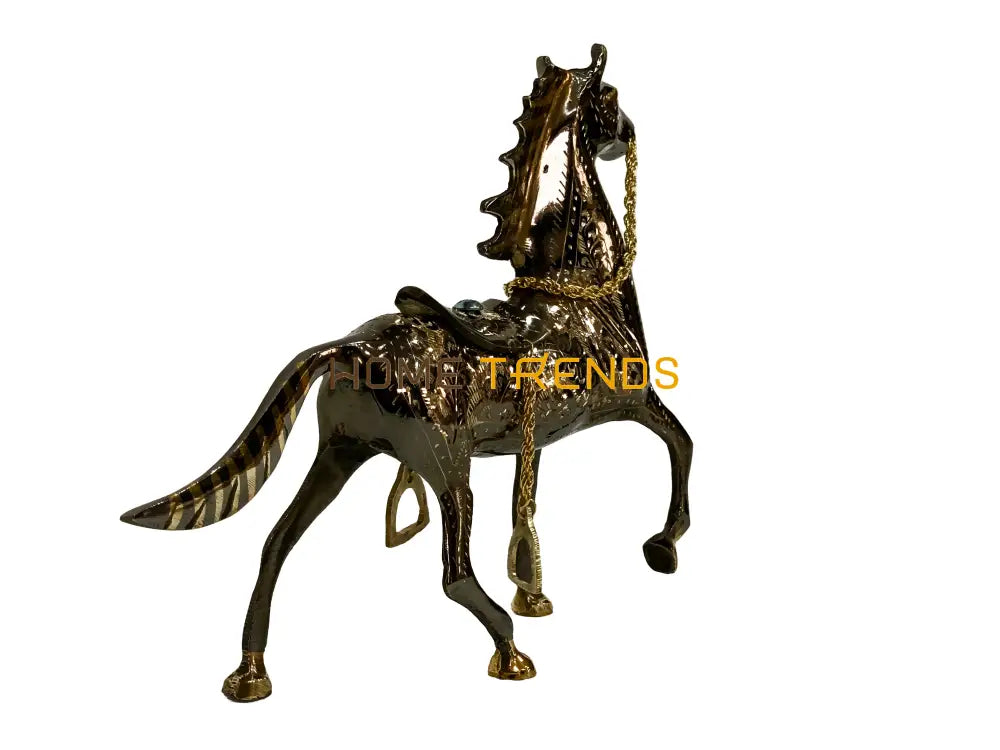 Handcrafted Brass 12 Horse Sculptures & Monuments
