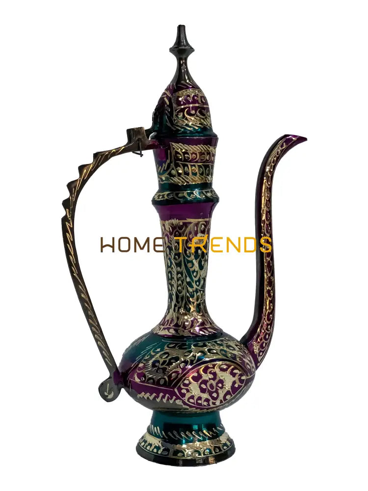 Handcrafted Brass 12 Multicolor Aftaba Miscellaneous Decor