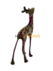 Handcrafted Brass 5 Deer Sculptures & Monuments