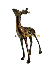 Handcrafted Brass 5 Deer Sculptures & Monuments