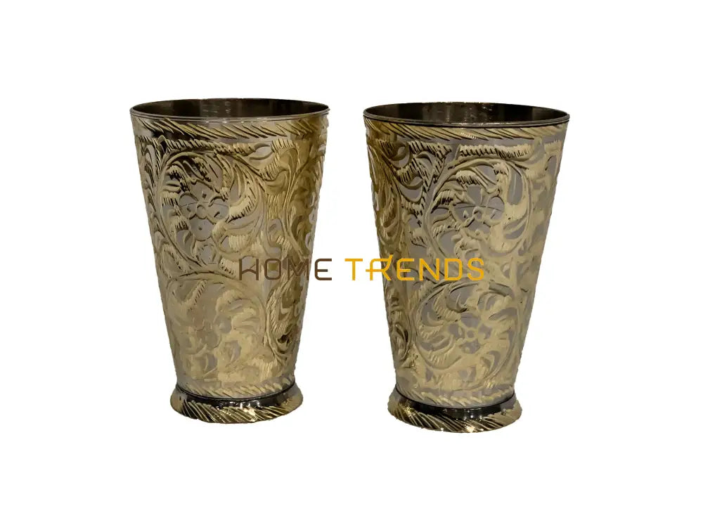 Handcrafted Brass 5.5 Glass Miscellaneous Decor