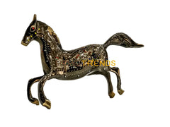 Handcrafted Brass 6 Horse Sculptures & Monuments