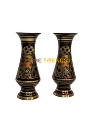 Handcrafted Brass 7 Vase Vases