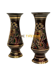 Handcrafted Brass 7 Vase Vases