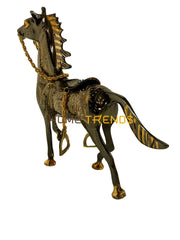 Handcrafted Brass 8 Horse Sculptures & Monuments
