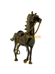 Handcrafted Brass 8 Horse Sculptures & Monuments