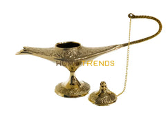 Handcrafted Brass Alla Din Lamp Miscellaneous Decor