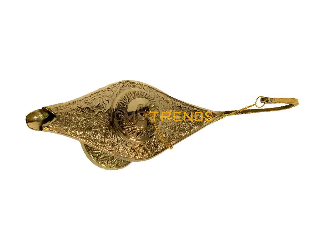 Handcrafted Brass Alla Din Lamp Miscellaneous Decor