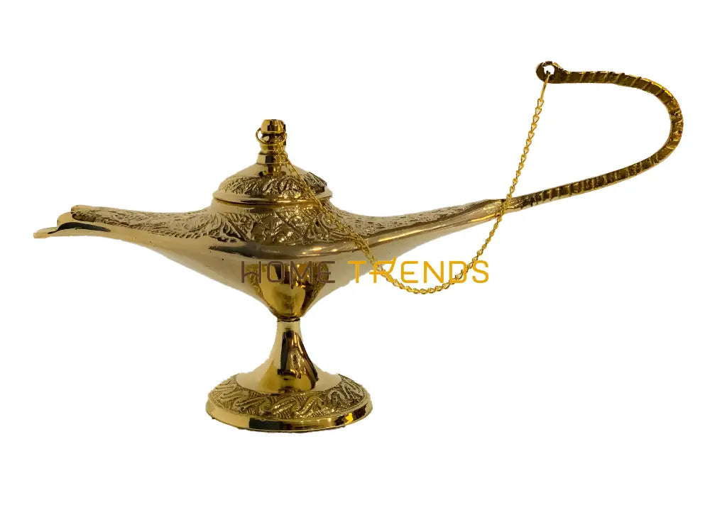 Handcrafted Brass Alla Din Lamp Miscellaneous Decor