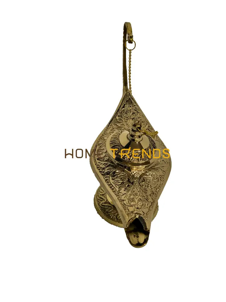 Handcrafted Brass Alla Din Lamp Miscellaneous Decor