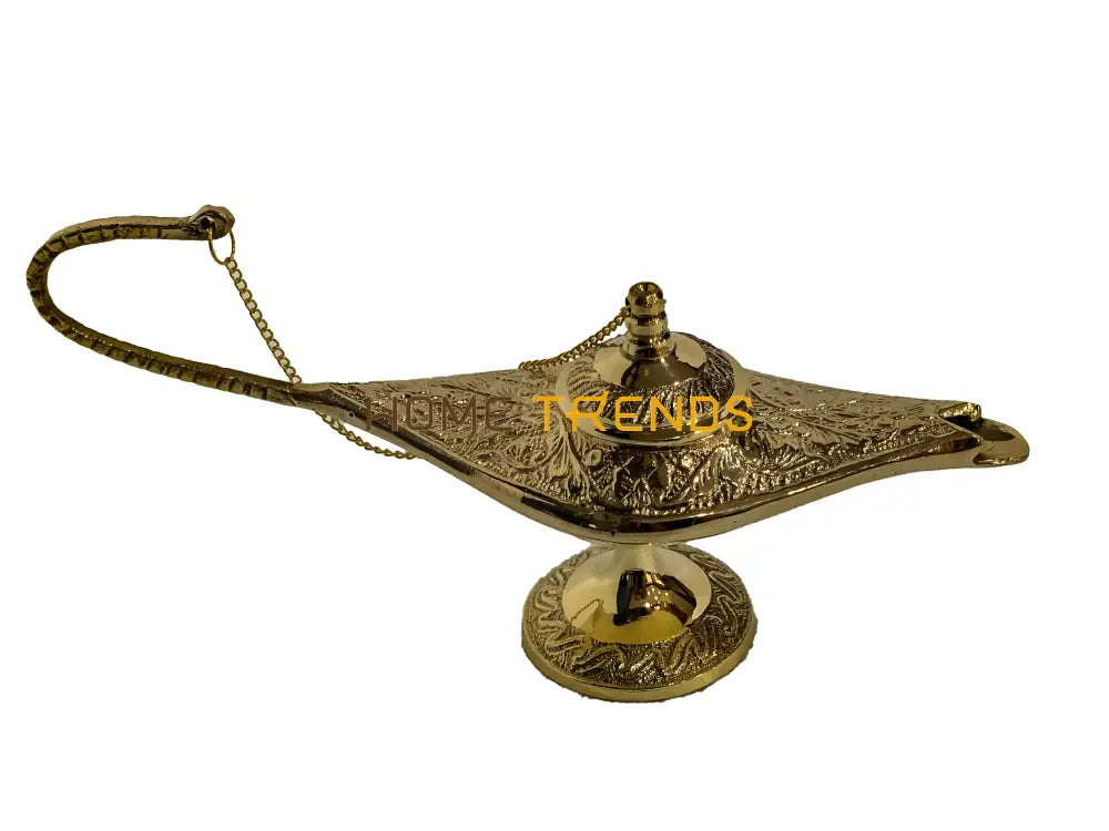 Handcrafted Brass Alla Din Lamp Miscellaneous Decor