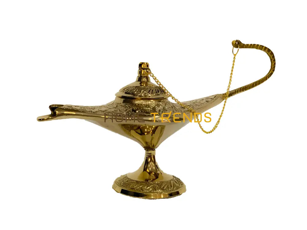 Handcrafted Brass Alla Din Lamp Miscellaneous Decor