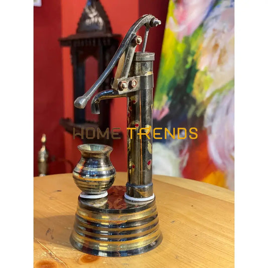 Handcrafted Brass Bronze Hand Pump Misc