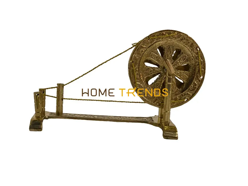 Handcrafted Brass Charkha Miscellaneous Decor