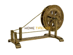 Handcrafted Brass Charkha Miscellaneous Decor