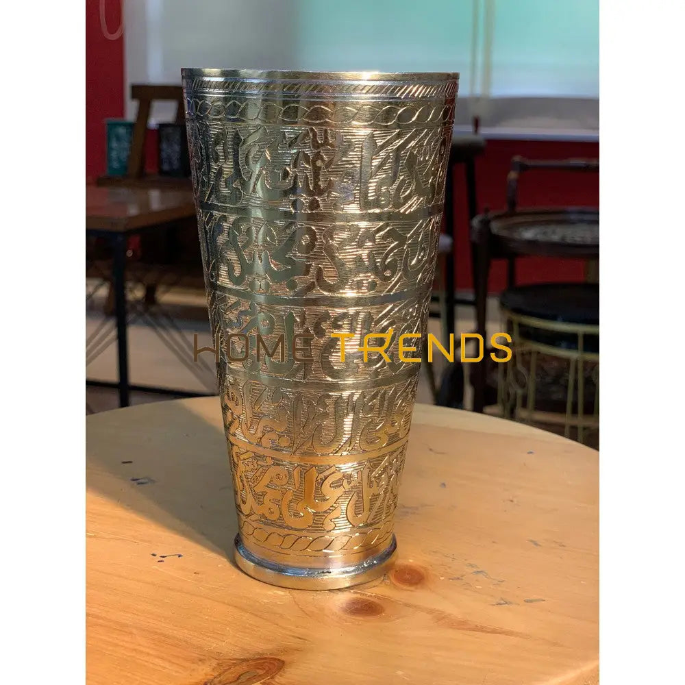 Handcrafted Brass Darood Shareef Print 7 Glass Miscellaneous Decor
