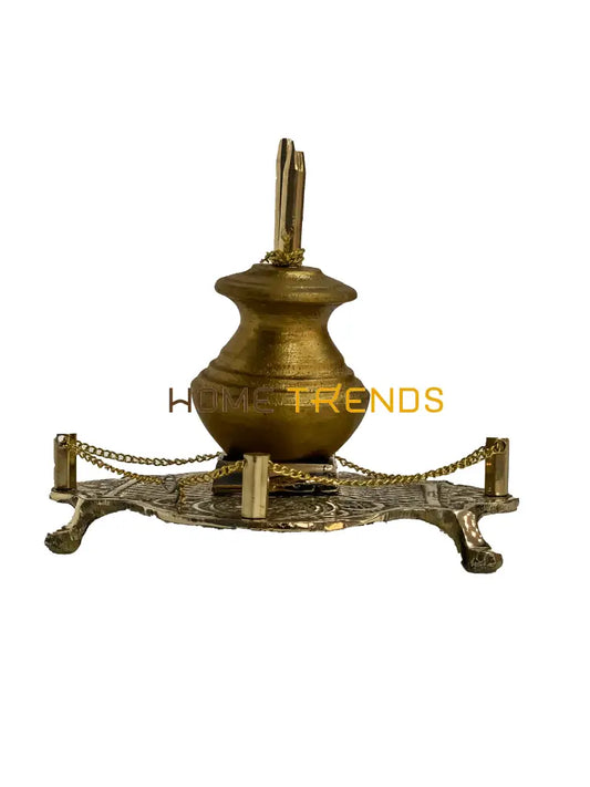 Handcrafted Brass Gharvi Vessels