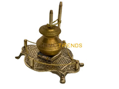 Handcrafted Brass Gharvi Vessels