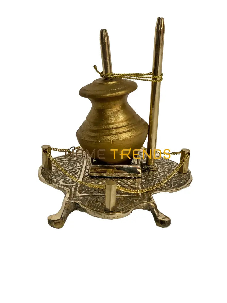 Handcrafted Brass Gharvi Vessels