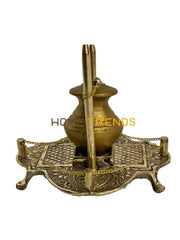 Handcrafted Brass Gharvi Vessels