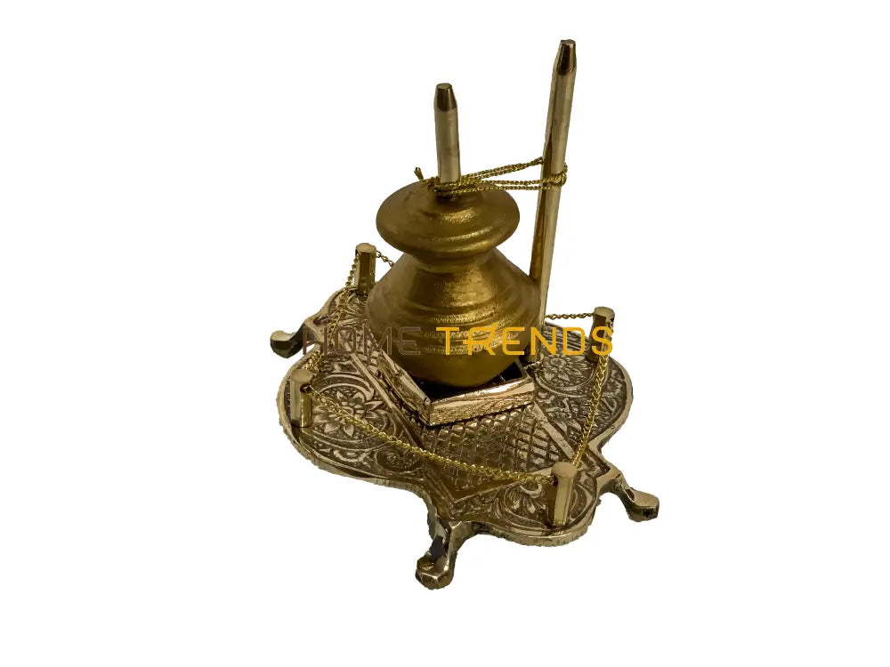 Handcrafted Brass Gharvi Vessels
