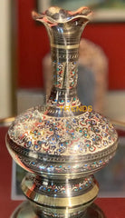 Handcrafted Brass Gold 9 Surahi Vases