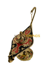 Handcrafted Brass Multicolor Alla Din Lamp Miscellaneous Decor