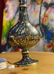 Handcrafted Brass Multicolor Decorative 8 Jug Vases