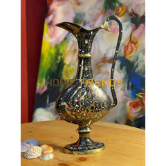 Handcrafted Brass Multicolor Decorative 8 Jug Vases