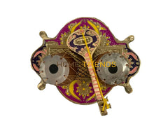 Handcrafted Brass Multicolor Tabla And Sitar Miscellaneous Decor