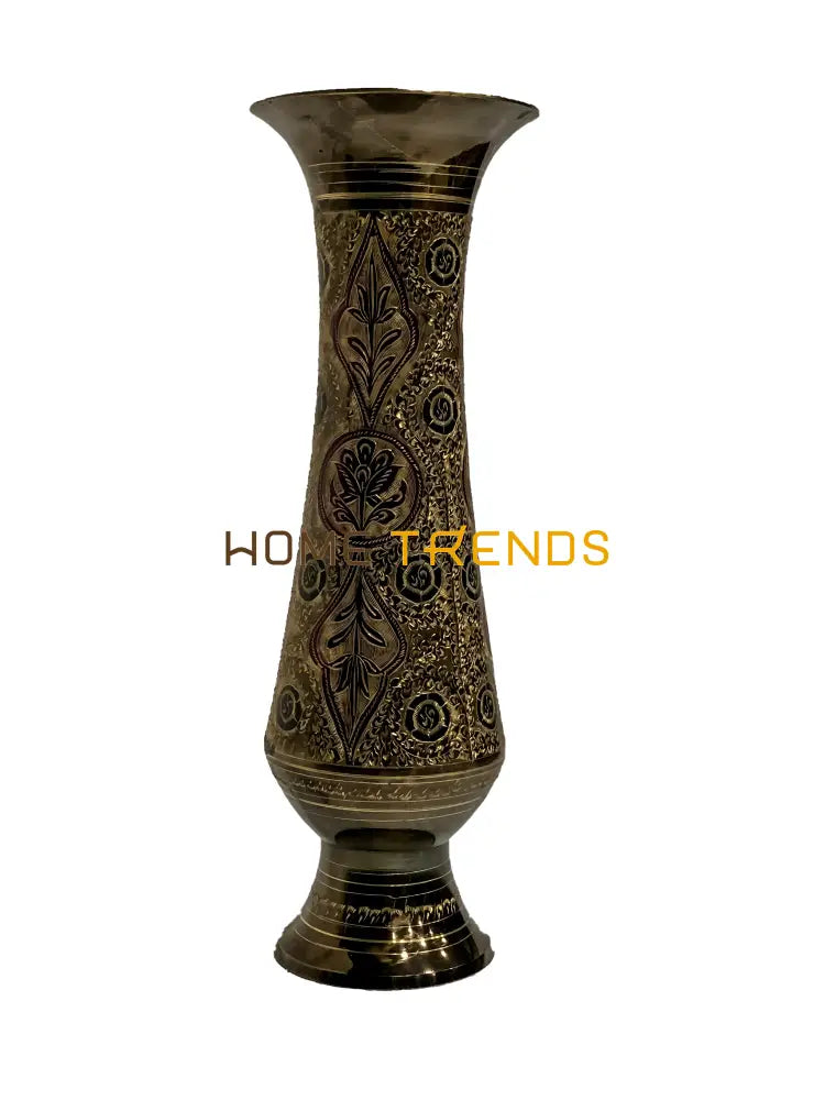 Handcrafted Brass Purple 9 Vase Vases
