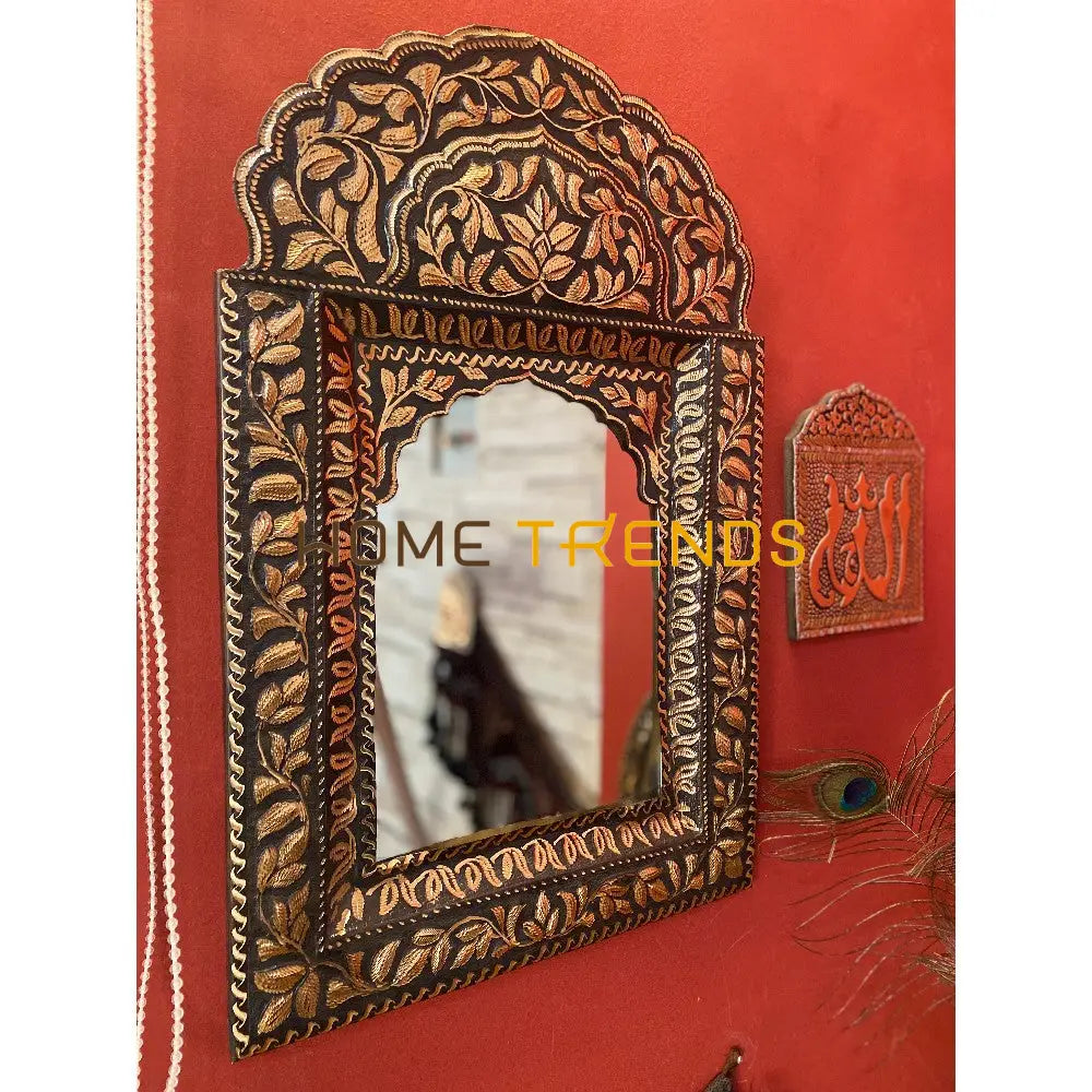 Handcrafted Large Copper Mirror Wall Mirrors