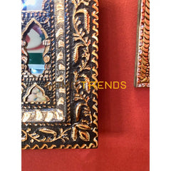 Handcrafted Large Copper Mirror Wall Mirrors