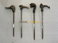 Handcrafted Lion Stick Miscellaneous Decor