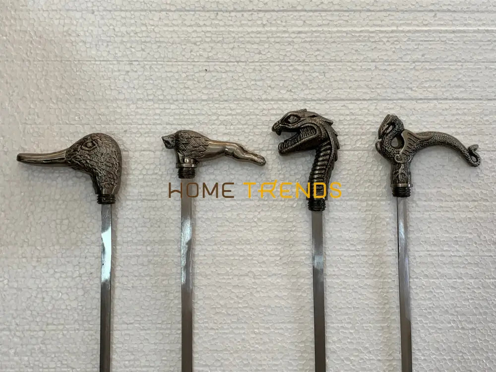 Handcrafted Lion Stick Miscellaneous Decor