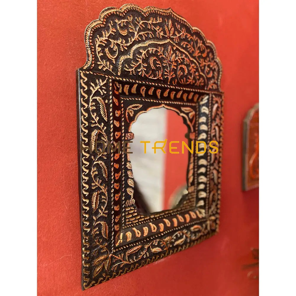 Handcrafted Medium Copper Mirror Wall Mirrors