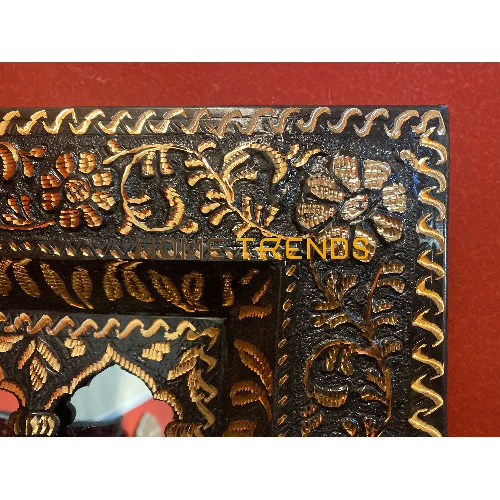 Handcrafted Small Copper Baradari Wall Mirrors
