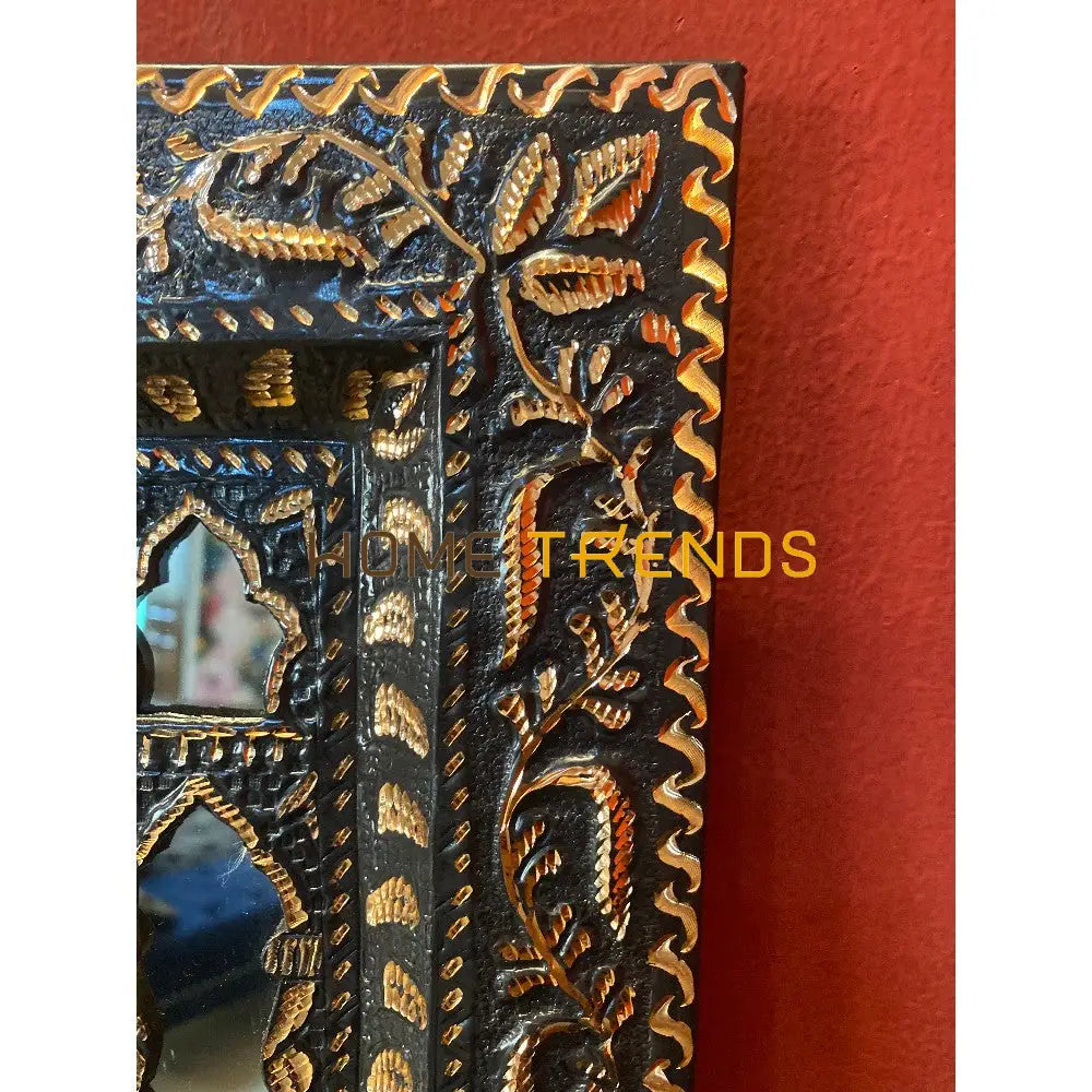 Handcrafted Small Copper Baradari Wall Mirrors