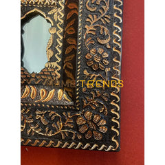Handcrafted Small Copper Baradari Wall Mirrors