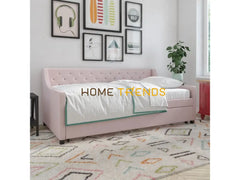 Her Majesty Light Pink Daybed and Trundle