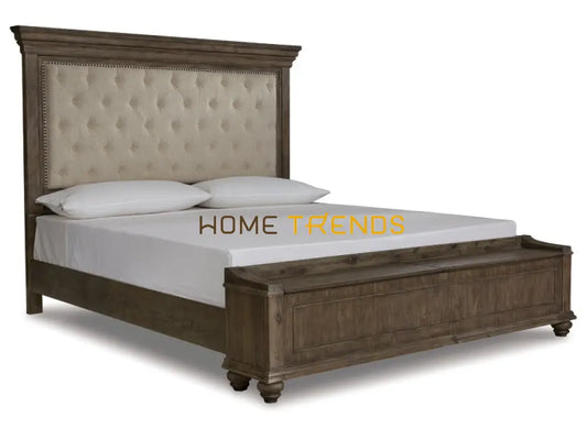 Johnelle Panel Storage Bed with Upholstered Headboard