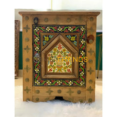 Swati Handpainted Small Cabinet Accent Tables