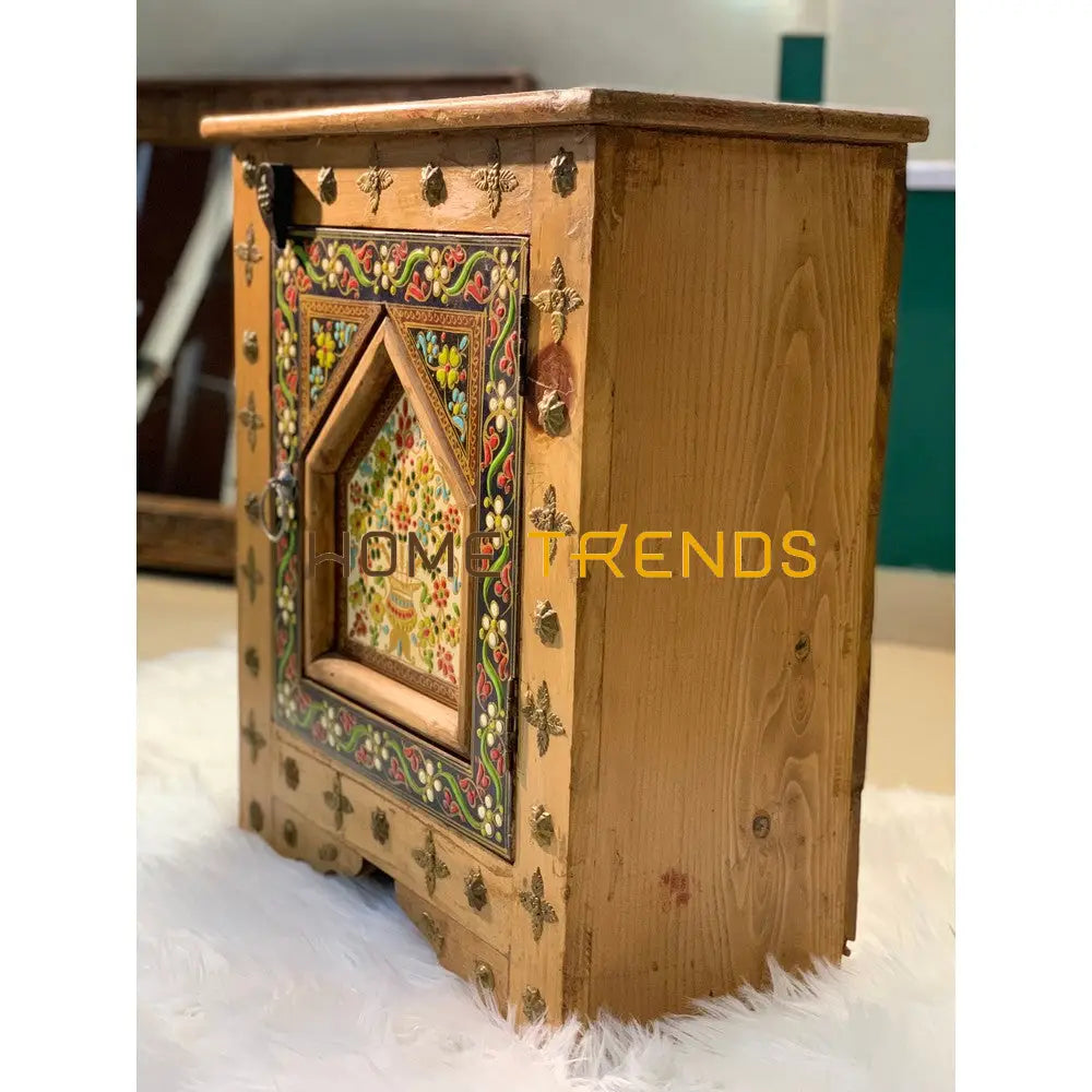 Swati Handpainted Small Cabinet Accent Tables