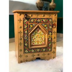 Swati Handpainted Small Cabinet Accent Tables