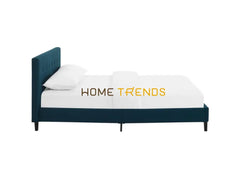 Linnea Azure Fabric Platform Bed